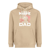 Mushroom my favorite marine calls me dad t  shirt father's day flag my favorite Heavyweight Hoodie - linhVisuals