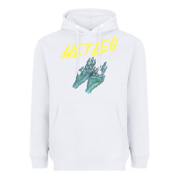 White wetleg merch Heavyweight Hoodie - linhVisuals