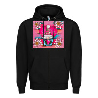 Black v.d gnome and lotus tumbler Zipper Hoodie - AdoDesignShop