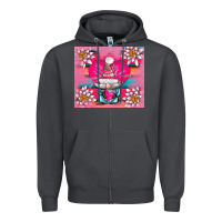 Smoke v.d gnome and lotus tumbler Zipper Hoodie - AdoDesignShop