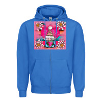 True Royal v.d gnome and lotus tumbler Zipper Hoodie - AdoDesignShop