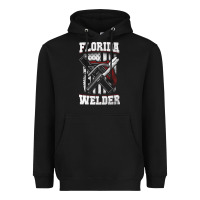 Welding Longsleeves T Shirt Florida Fl American Welder Gifts Heavyweight Hoodie | Teevron