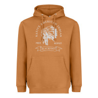 Meerkat blackfoot tribe native american indian pride respect darker t shirt Heavyweight Hoodie - linhVisuals