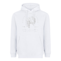 White blackfoot tribe native american indian pride respect darker t shirt Heavyweight Hoodie - linhVisuals
