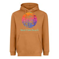 Meerkat west palm beach tropical t shirt for family vacations Heavyweight Hoodie - linhVisuals