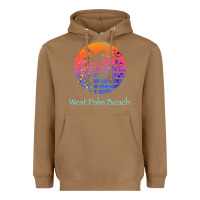 Toasted Coconut west palm beach tropical t shirt for family vacations Heavyweight Hoodie - linhVisuals