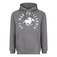 Storm del mar california horse racing t shirt Heavyweight Hoodie - linhVisuals