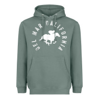 Sage del mar california horse racing t shirt Heavyweight Hoodie - linhVisuals