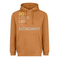 Meerkat do i look like i fly economy   funny vintage retro premium t shirt Heavyweight Hoodie - linhVisuals