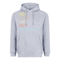 Heather Grey do i look like i fly economy   funny vintage retro premium t shirt Heavyweight Hoodie - linhVisuals