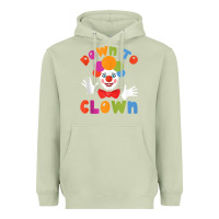 Matcha down to clown funny circus tank top Heavyweight Hoodie - linhVisuals