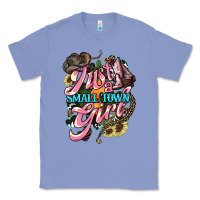 Colony Blue Just a small town girl Classic Tee - HowdyJamesFarm