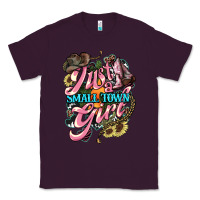 Plum Just a small town girl Classic Tee - HowdyJamesFarm