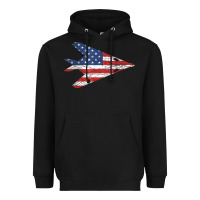 Black f 117 stealth nighthawk aircraft american flag f117 t shirt Heavyweight Hoodie - linhVisuals