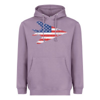 Lavender f 117 stealth nighthawk aircraft american flag f117 t shirt Heavyweight Hoodie - linhVisuals