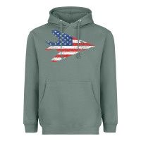 Sage f 117 stealth nighthawk aircraft american flag f117 t shirt Heavyweight Hoodie - linhVisuals
