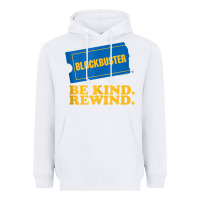 White blockbuster be kind rewind tank top Heavyweight Hoodie - linhVisuals