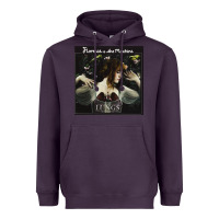 Plum #florence the machine (2) Heavyweight Hoodie - linhVisuals