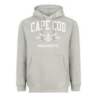 Moon Dust cape cod ma vintage crossed oars & boat anchor sports sweatshirt Heavyweight Hoodie - linhVisuals