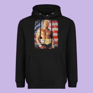 Funny Boxer Trump Trump Rocky Meme T Shirt Heavyweight Hoodie Designed By Linhvisuals