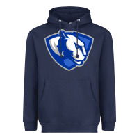 Navy The eastern illinois panthers Heavyweight Hoodie - linhVisuals