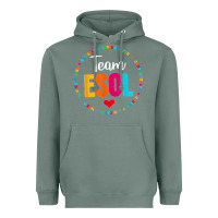 Sage back to school teachers crew students   team esol teacher t shirt Heavyweight Hoodie - linhVisuals