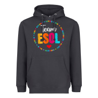 Smoke back to school teachers crew students   team esol teacher t shirt Heavyweight Hoodie - linhVisuals