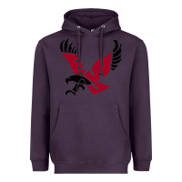Plum The eastern washington eagles Heavyweight Hoodie - linhVisuals
