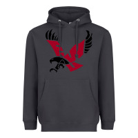 Smoke The eastern washington eagles Heavyweight Hoodie - linhVisuals