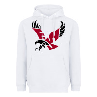 White The eastern washington eagles Heavyweight Hoodie - linhVisuals