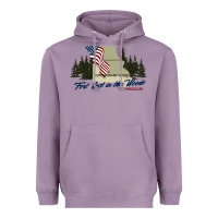 Lavender fort leonard wood fort lost in the woods missouri pullover hoodie Heavyweight Hoodie - linhVisuals