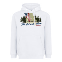 White fort leonard wood fort lost in the woods missouri pullover hoodie Heavyweight Hoodie - linhVisuals