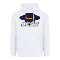 White The uc santa barbara gauchos Heavyweight Hoodie - linhVisuals