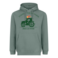 Sage diddly squat farm green, tractor tee for farmer t shirt Heavyweight Hoodie - linhVisuals