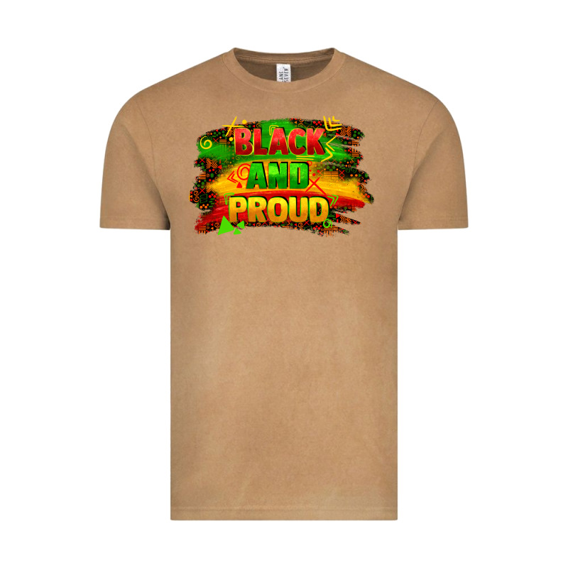 Black And Proud Vintage Tee by FaDigitalArtStudio | Teevron
