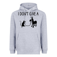 Heather Grey i don't give a rats ass, funny, jokes, sarcastic sayings t shirt Heavyweight Hoodie - linhVisuals