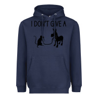 Navy i don't give a rats ass, funny, jokes, sarcastic sayings t shirt Heavyweight Hoodie - linhVisuals