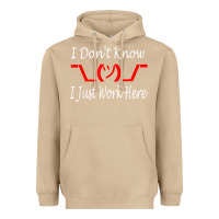 Mushroom i don't know i just work here     t shirt Heavyweight Hoodie - linhVisuals