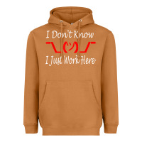 Meerkat i don't know i just work here     t shirt Heavyweight Hoodie - linhVisuals