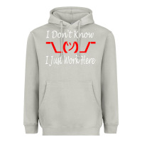 Moon Dust i don't know i just work here     t shirt Heavyweight Hoodie - linhVisuals