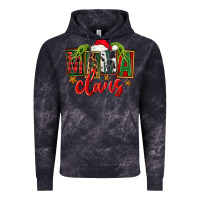 Cloud Black Christmas mama Claus Vintage Hoodie - FaDigitalArtStudio