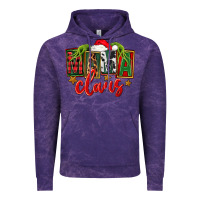 Cloud Purple Christmas mama Claus Vintage Hoodie - FaDigitalArtStudio