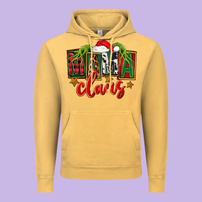 Christmas Mama Claus Vintage Hoodie Designed By Fadigitalartstudio