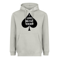 Moon Dust i love big fat cocks queen of spades t shirt Heavyweight Hoodie - linhVisuals