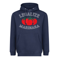 Navy legalize marinara food gift tshirt Heavyweight Hoodie - linhVisuals