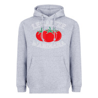 Heather Grey legalize marinara food gift tshirt Heavyweight Hoodie - linhVisuals