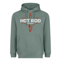 Sage hot rod garage custom retro classic car spark plug t shirt Heavyweight Hoodie - linhVisuals
