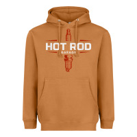 Meerkat hot rod garage custom retro classic car spark plug t shirt Heavyweight Hoodie - linhVisuals