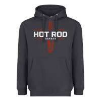Smoke hot rod garage custom retro classic car spark plug t shirt Heavyweight Hoodie - linhVisuals