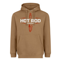 Toasted Coconut hot rod garage custom retro classic car spark plug t shirt Heavyweight Hoodie - linhVisuals